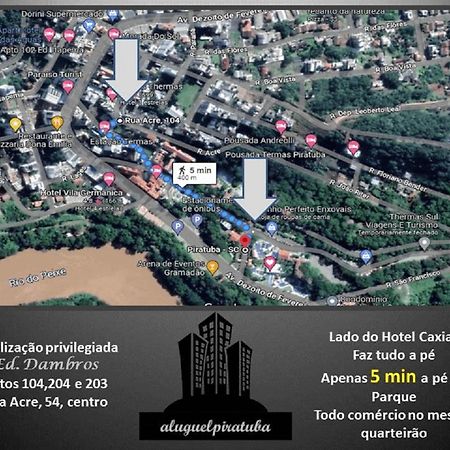 Aconchegante Apto 104 Fica 5 Min Do Parque Termal Piratuba Buitenkant foto
